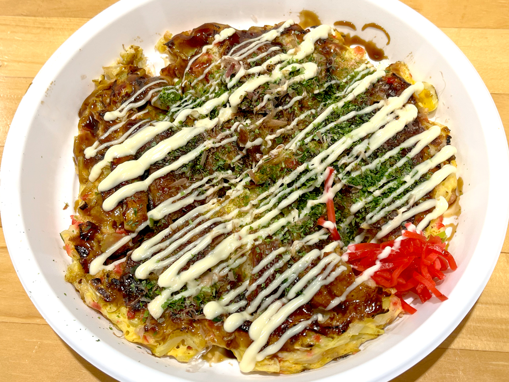 関西風お好み焼き